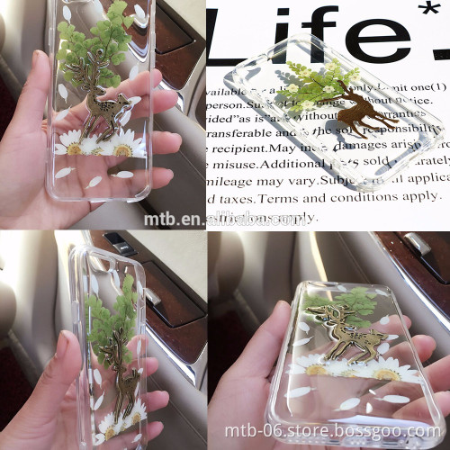 Clear Liquid Epoxy Resin for Doming on Phone Case with Dried Flowers